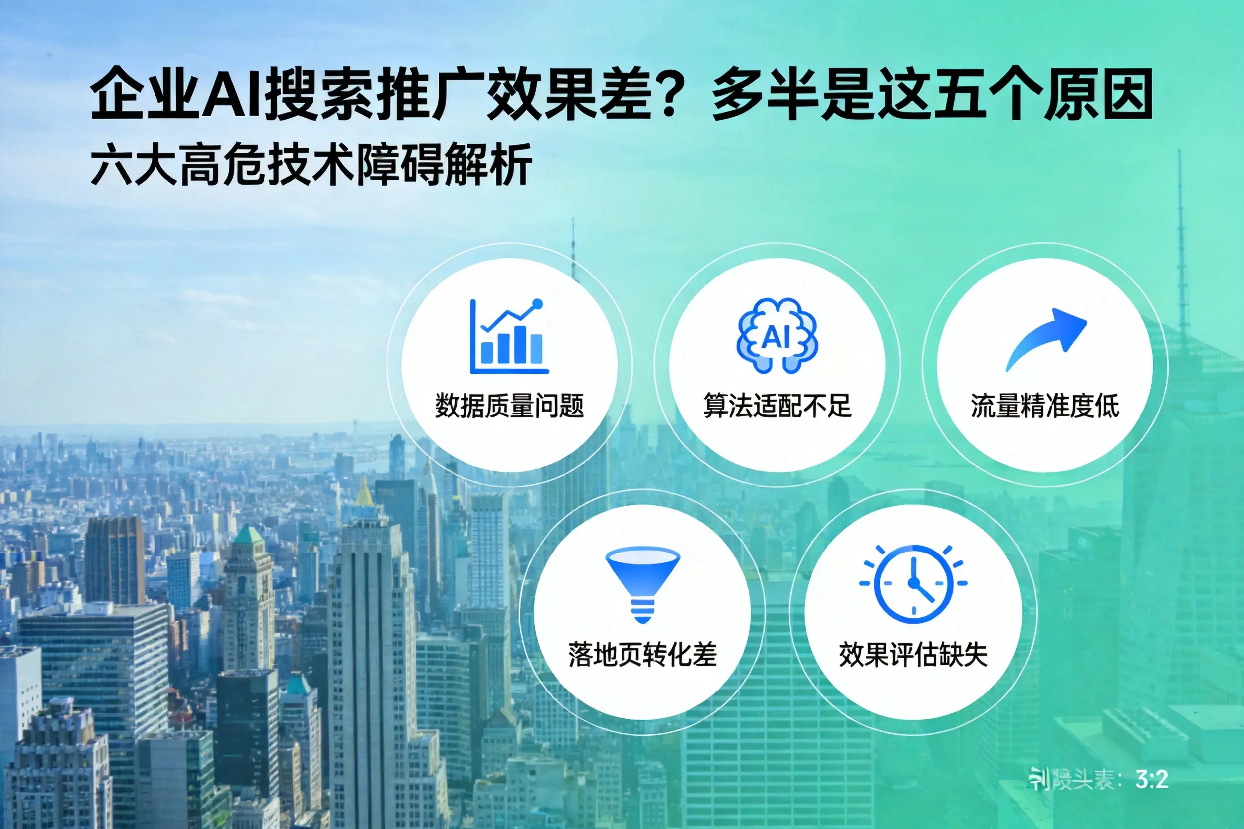 迎江企业AI搜索推广效果差?多半是这五个原因